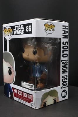 Funko Pop! Star Wars Han Solo Snow Gear 86 Loot Crate Bobble-Head *box damaged* - Thumbnail 8