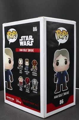Funko Pop! Star Wars Han Solo Snow Gear 86 Loot Crate Bobble-Head *box damaged* - Thumbnail 4