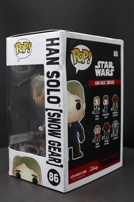 Funko Pop! Star Wars Han Solo Snow Gear 86 Loot Crate Bobble-Head *box damaged* - Thumbnail 6