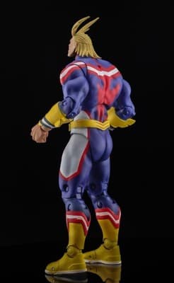 My Hero Academia All Might Figure 7" Manga Toy Blue Suit McFarlane 2019 Loose - Thumbnail 6