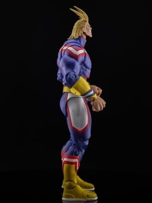 My Hero Academia All Might Figure 7" Manga Toy Blue Suit McFarlane 2019 Loose - Thumbnail 3