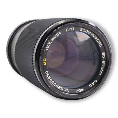 SOLIGOR MC C/D 95-210mm 1:4.5 Zoom+Macro Camera Lens Ø52 - Untested - No Returns - Thumbnail 7