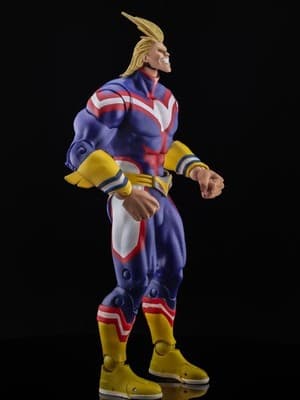 My Hero Academia All Might Figure 7" Manga Toy Blue Suit McFarlane 2019 Loose - Thumbnail 2