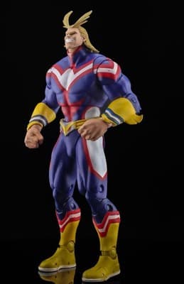 My Hero Academia All Might Figure 7" Manga Toy Blue Suit McFarlane 2019 Loose - Thumbnail 8