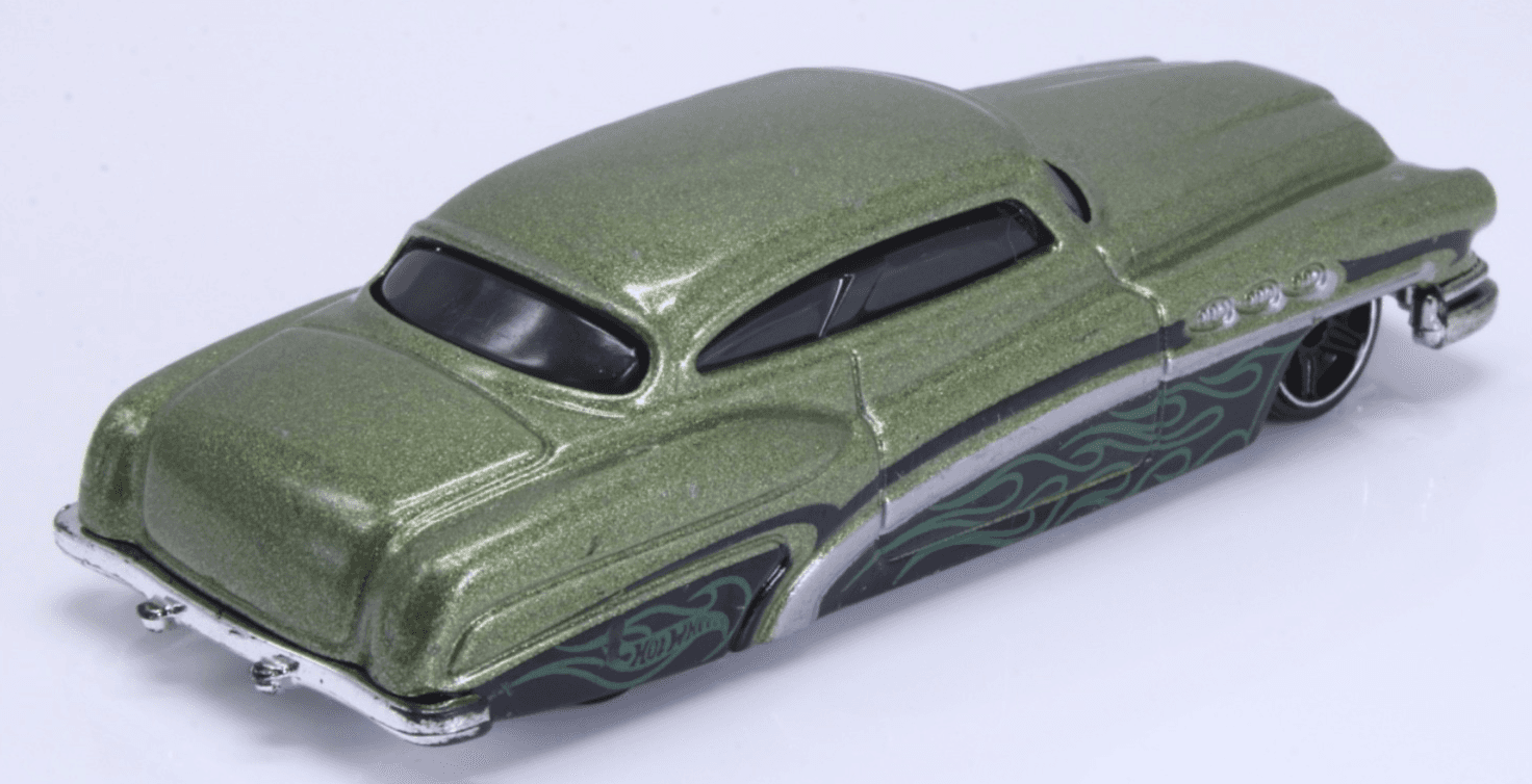 Hot Wheels So Fine Metallic Olive Green Diecast Lowrider - Thumbnail 5