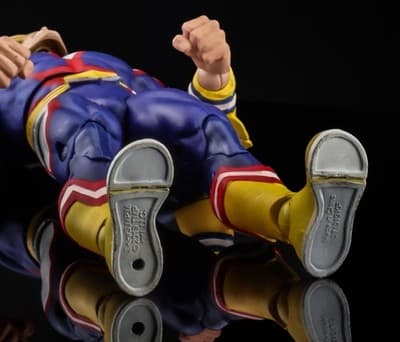 My Hero Academia All Might Figure 7" Manga Toy Blue Suit McFarlane 2019 Loose - Thumbnail 10