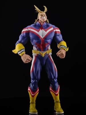 My Hero Academia All Might Figure 7" Manga Toy Blue Suit McFarlane 2019 Loose - Thumbnail 9