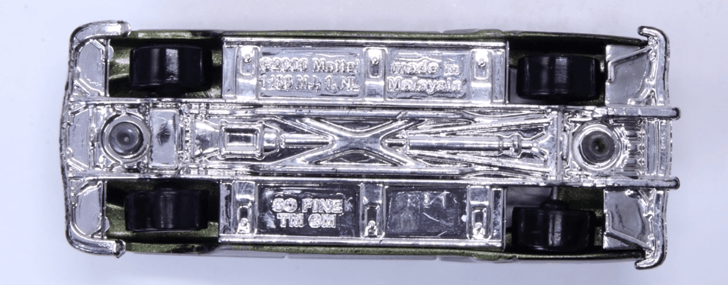 Hot Wheels So Fine Metallic Olive Green Diecast Lowrider - Thumbnail 10