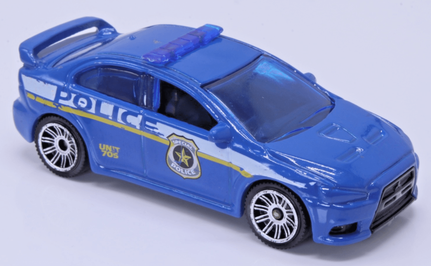 2012 Matchbox Highway Series ~ MITSUBISHI LANCER EVO X POLICE (80/120) Diecast