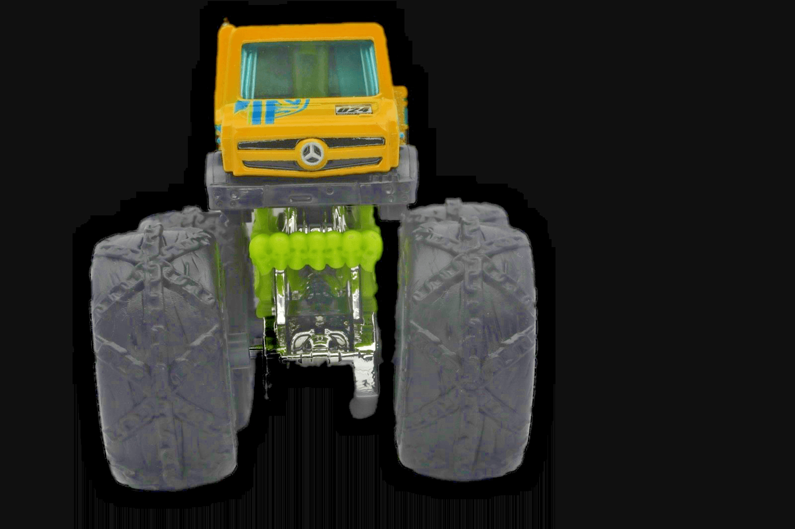 Hot Wheels 2024 Monster Trucks Unimog ~ Crash Legends 3/6 ~ 1:64 Diecast - Thumbnail 4