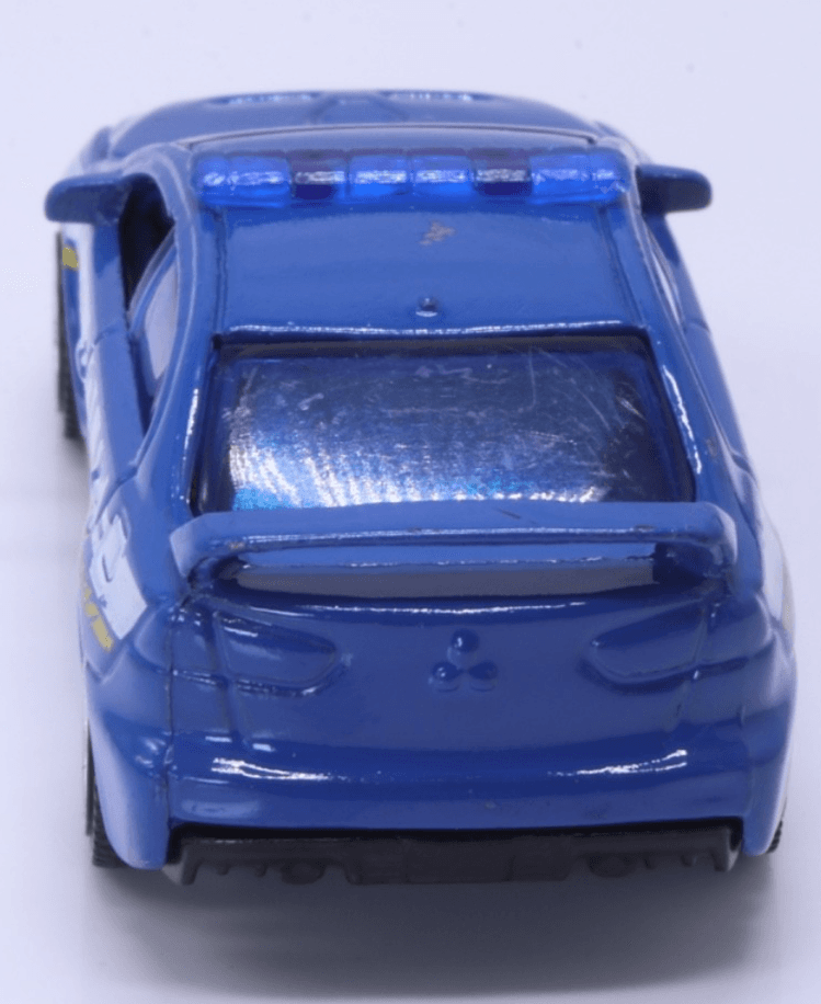 2012 Matchbox Highway Series ~ MITSUBISHI LANCER EVO X POLICE (80/120) Diecast - Thumbnail 7