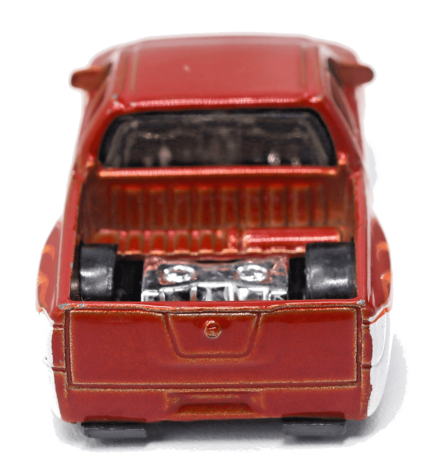 2007 Hot Wheels Hot Trucks ~ NISSAN TTIAN ~ Red w/Flames Diecast 1:64 - Thumbnail 5