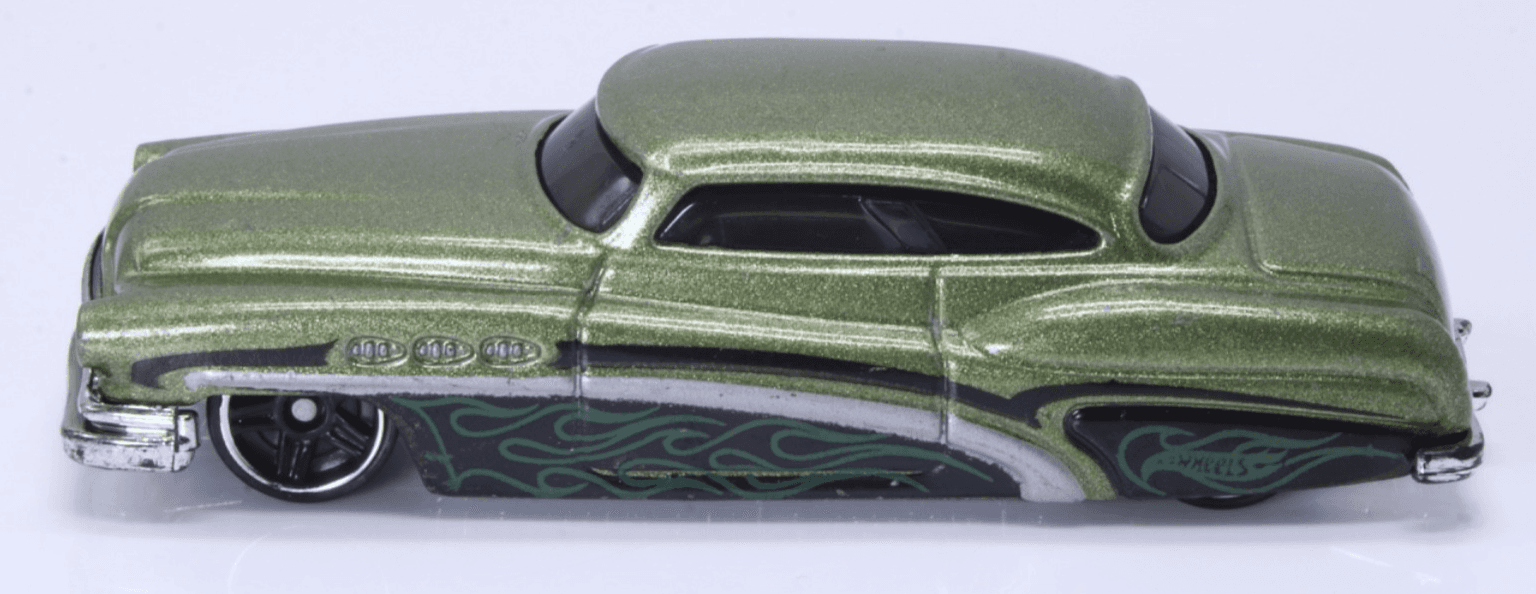 Hot Wheels So Fine Metallic Olive Green Diecast Lowrider - Thumbnail 4