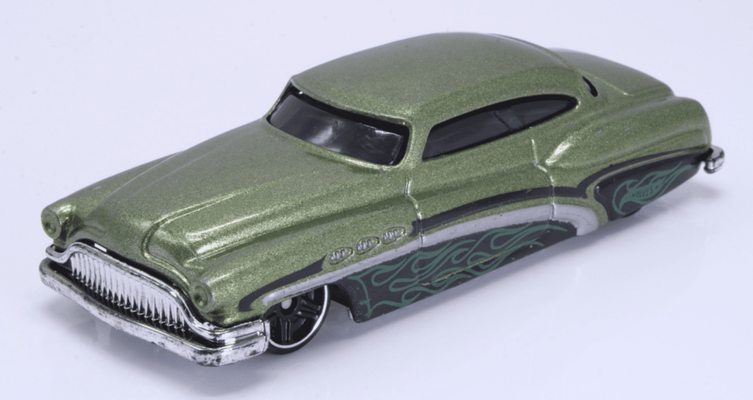 Hot Wheels So Fine Metallic Olive Green Diecast Lowrider - Thumbnail 2
