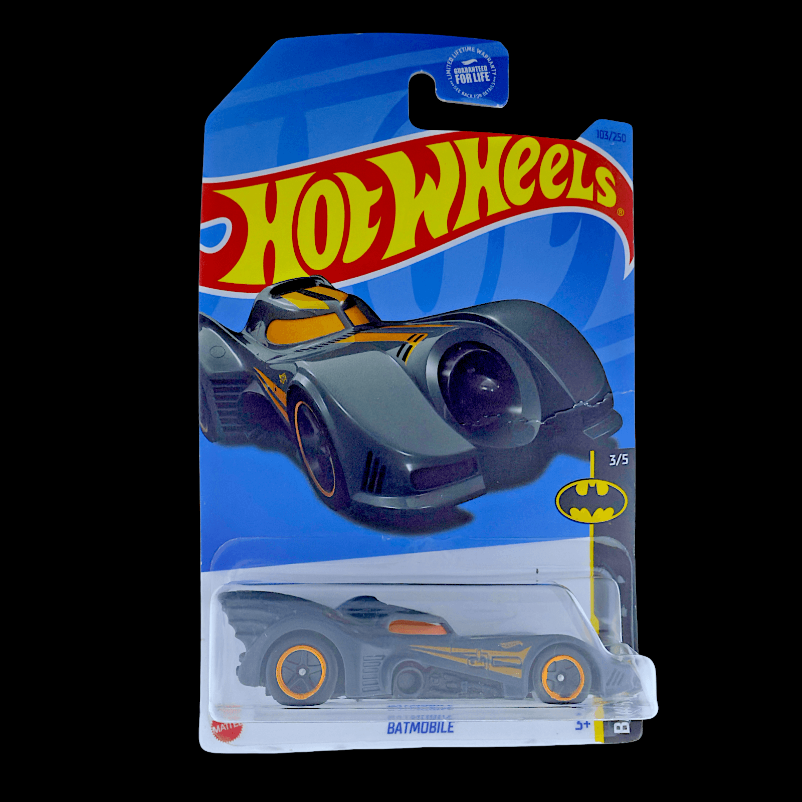 Hot Wheels 2023 BATMOBILE ~ BATMAN TV Series 3/5 ~ Fortnite Gray 103/250