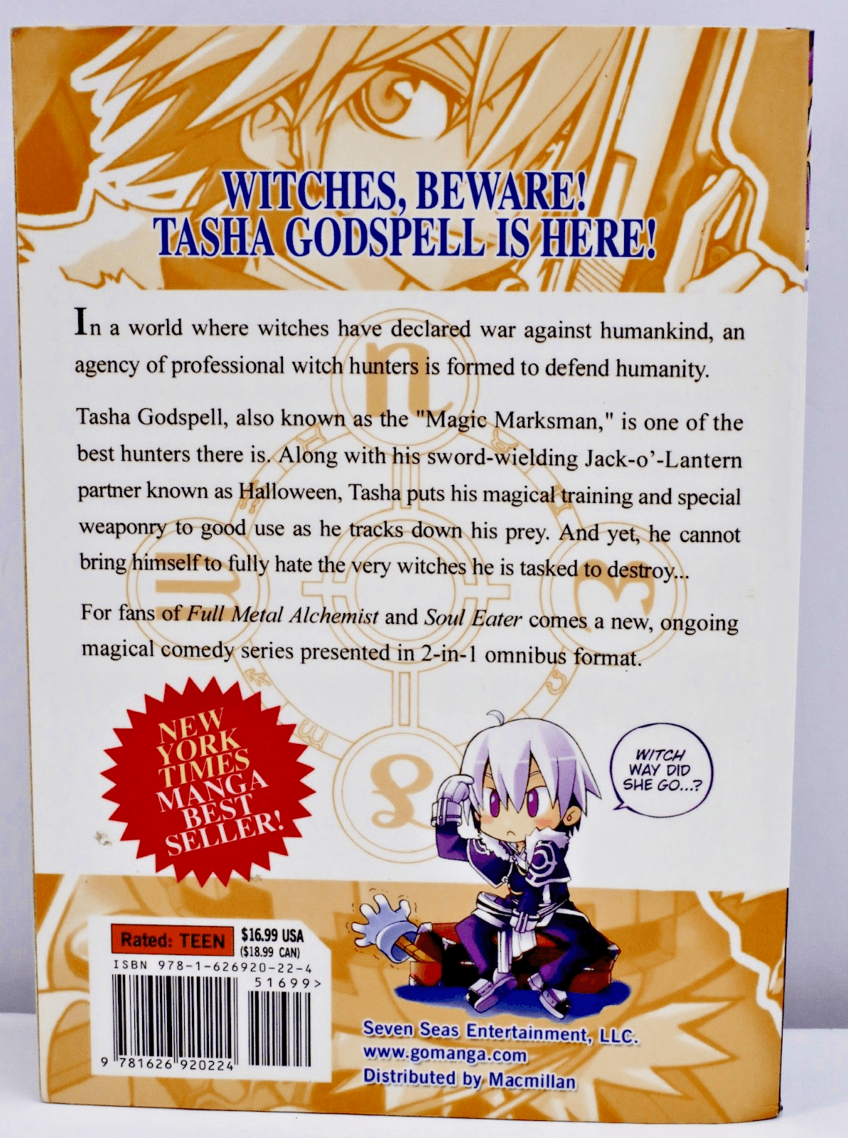 WITCH BUSTER Vol 1-2 English ~ Manga Omnibus Jung-Man Cho Seven Seas - Thumbnail 2