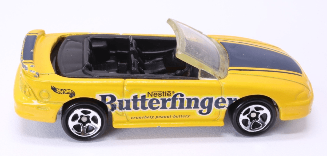 Hot Wheels - 1996 MUSTANG GT CONVERTIBLE ~ Collector# 744-Sugar Rush Series 4/4 - Thumbnail 11