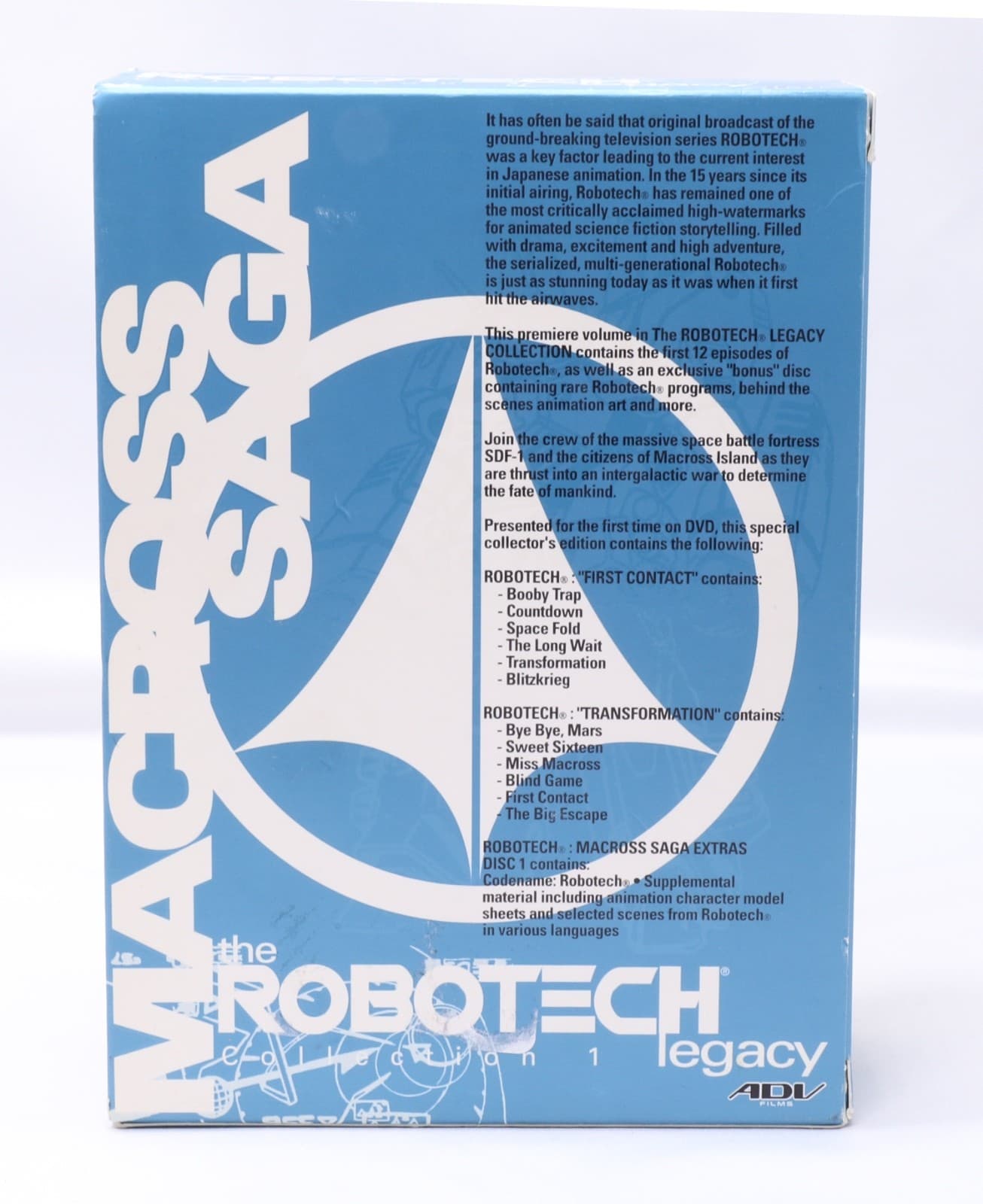 Robotech Legacy - Vol. 1: The Macross Saga (DVD, 2001, 3-Disc Set) - Thumbnail 6