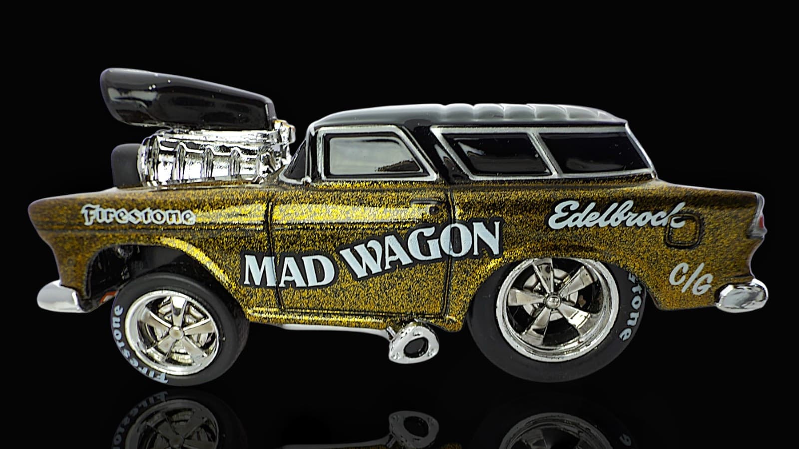 Maisto 1955 Chevrolet Mad Wagon ~ Nomad Gasser - Thumbnail 2