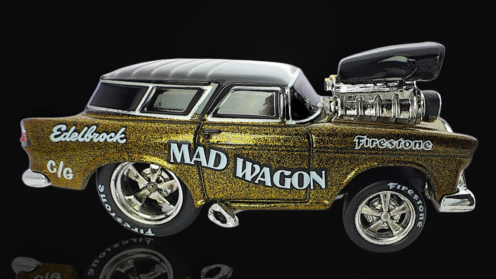 Maisto 1955 Chevrolet Mad Wagon ~ Nomad Gasser - Thumbnail 5