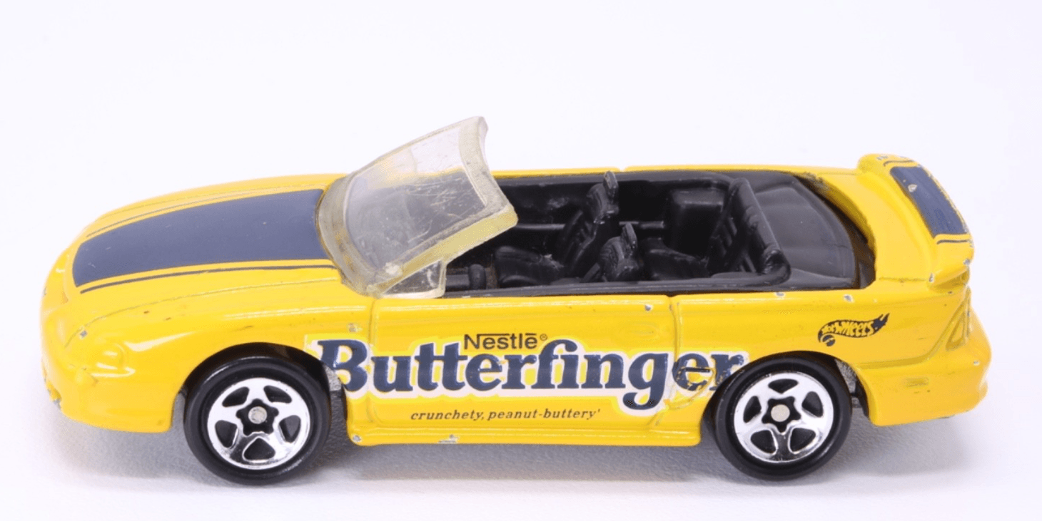Hot Wheels - 1996 MUSTANG GT CONVERTIBLE ~ Collector# 744-Sugar Rush Series 4/4 - Thumbnail 4