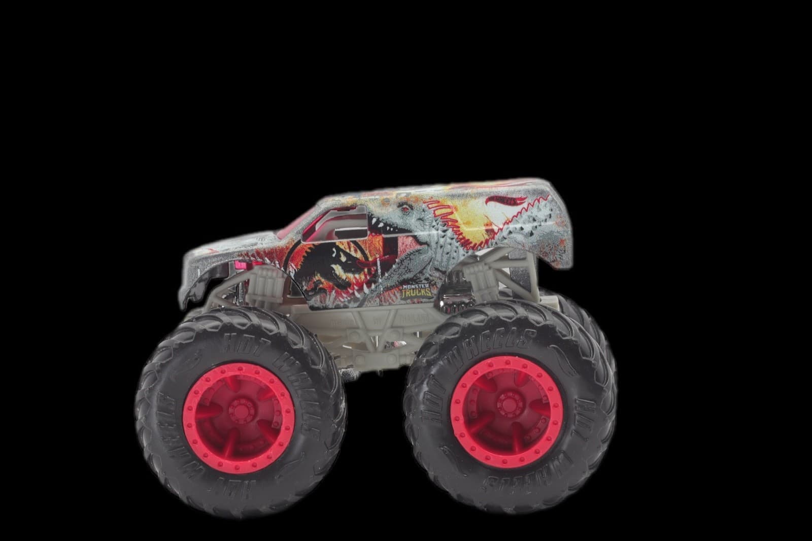 Hot Wheels 2022 Monster Trucks ~ Jurassic World T-Rex ~ 1:64 - Thumbnail 6