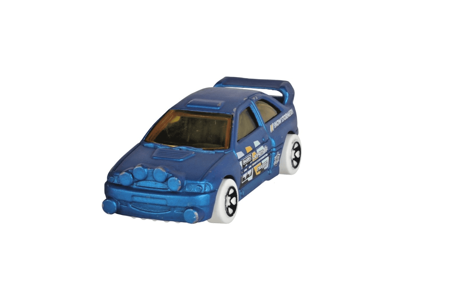 2017 Hot Wheels FORD ESCORT RALLY ~ Snow Stormers ~ Blue ~ Diecast 1/64 - Thumbnail 7
