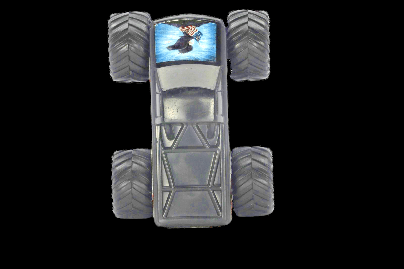 Hot Wheels ~ 2002 SFX Monster Jam AMERICAN GUARDIAN Eagle Truck 1:64 - Thumbnail 5