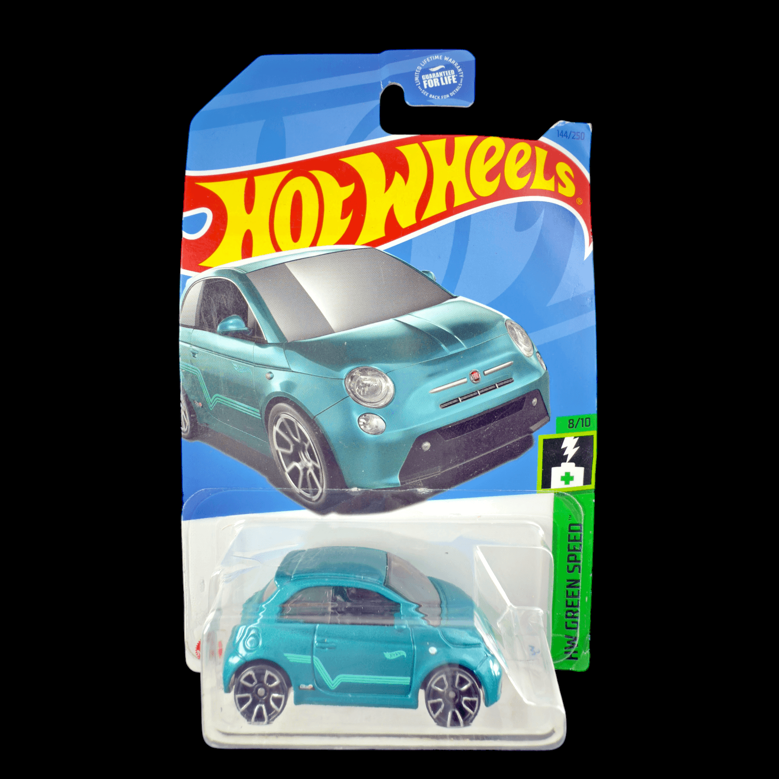 Hot Wheels 2023 FIAT 500e ~ HW Green Speed 8/10 ~ 144/250