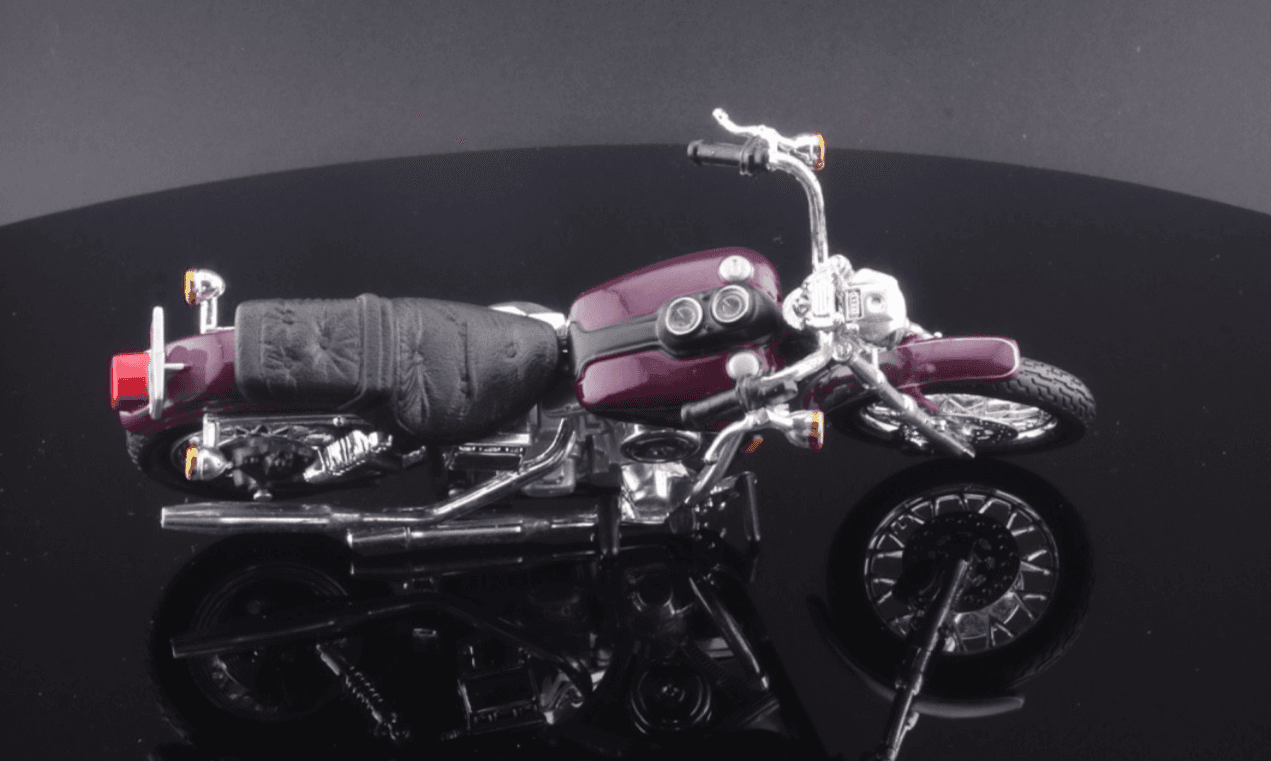 Maisto ~ HARLEY-DAVIDSON 1997 FXDL DYNA LOW RIDER ~ 1/18 Purple Diecast - Thumbnail 7