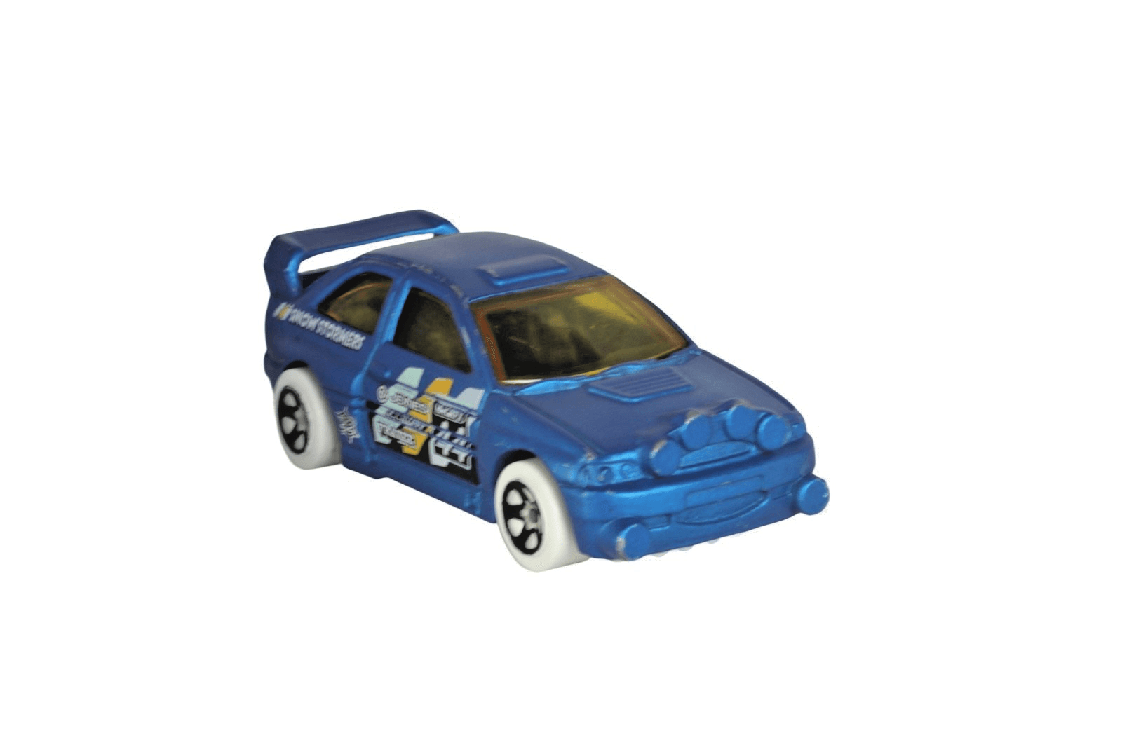 2017 Hot Wheels FORD ESCORT RALLY ~ Snow Stormers ~ Blue ~ Diecast 1/64 - Thumbnail 4
