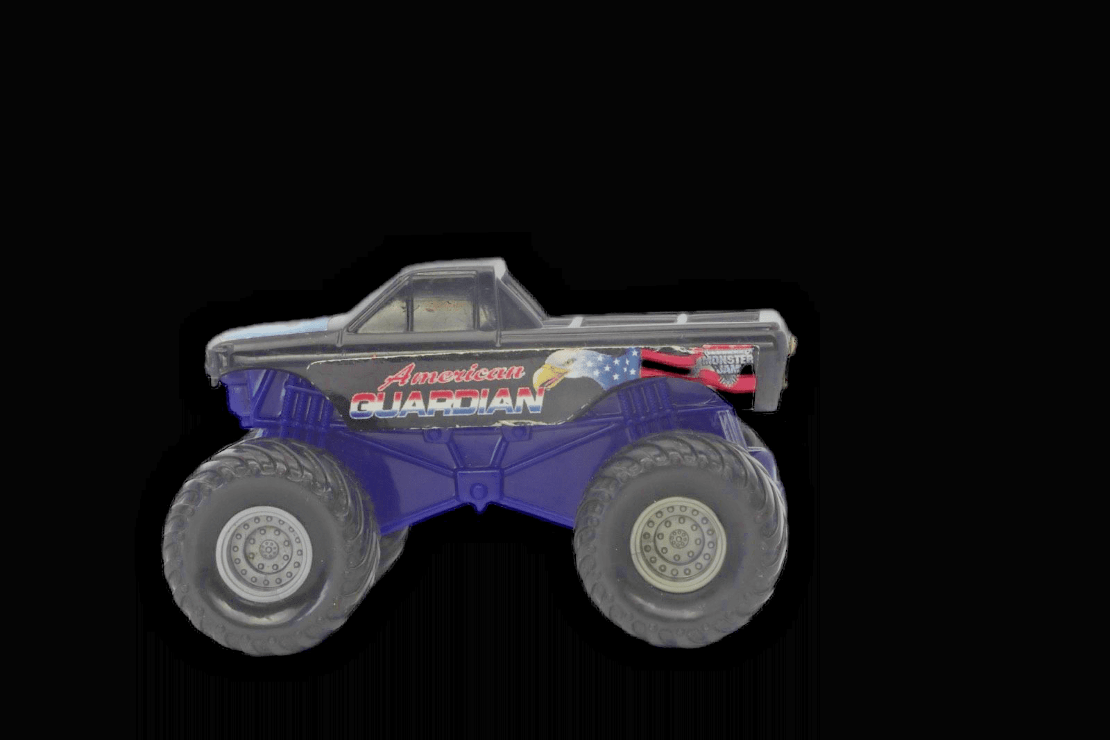 Hot Wheels ~ 2002 SFX Monster Jam AMERICAN GUARDIAN Eagle Truck 1:64 - Thumbnail 4