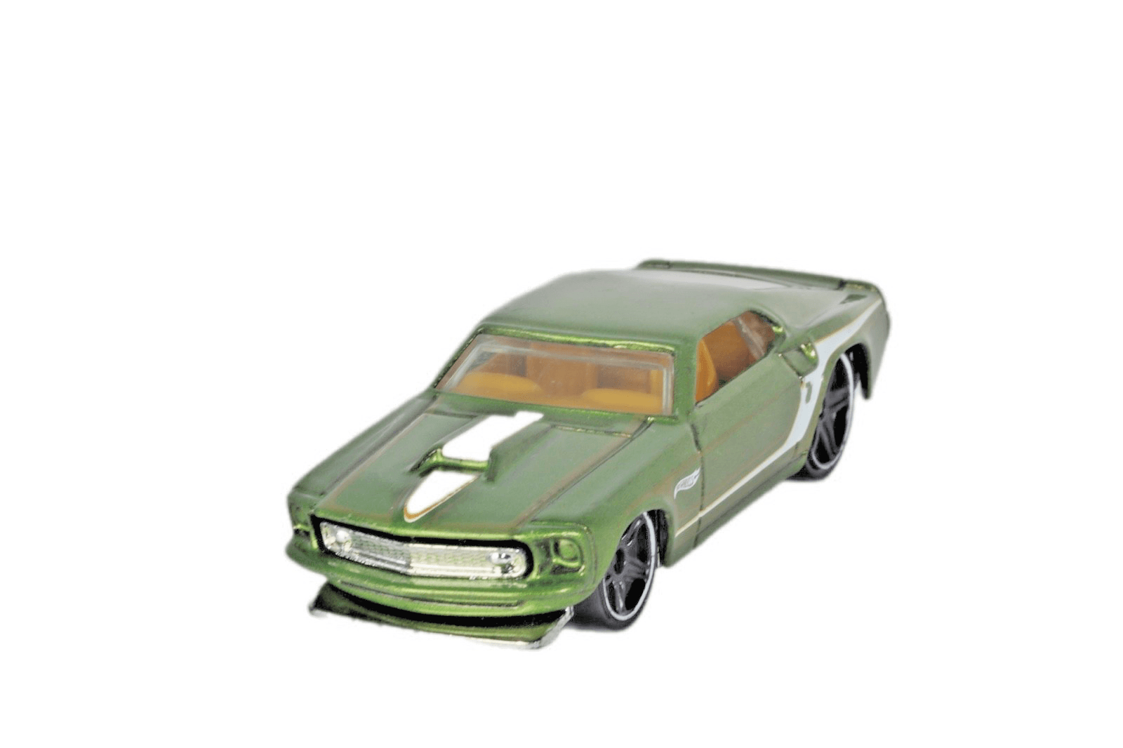 2013 Hot Wheels 1969 MUSTANG ~ HW Muscle Mania ~ 1/64 Green - Thumbnail 4