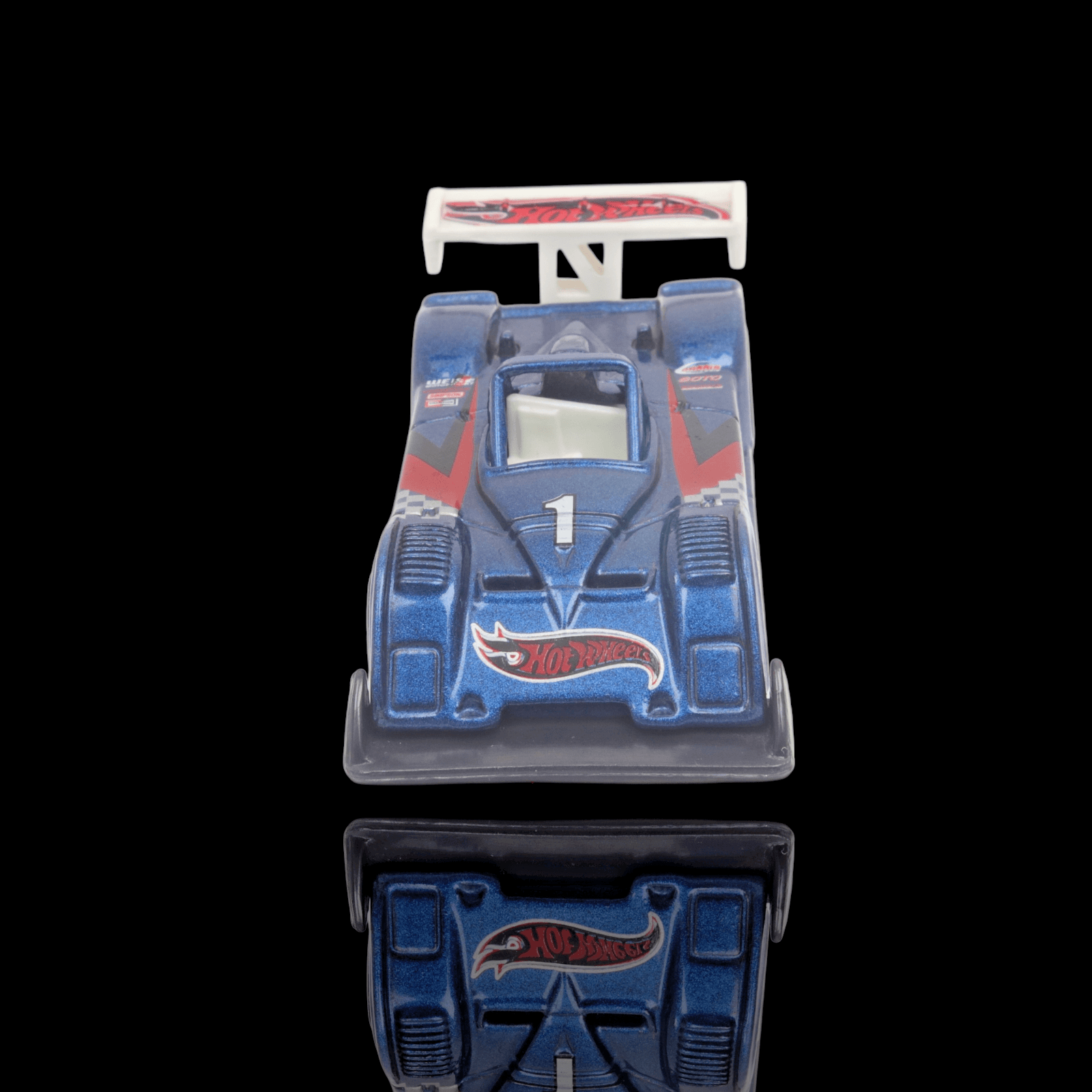 Hot Wheels 2000 Riley & Scott MK III Blue #039 Diecast Race Car - Thumbnail 4