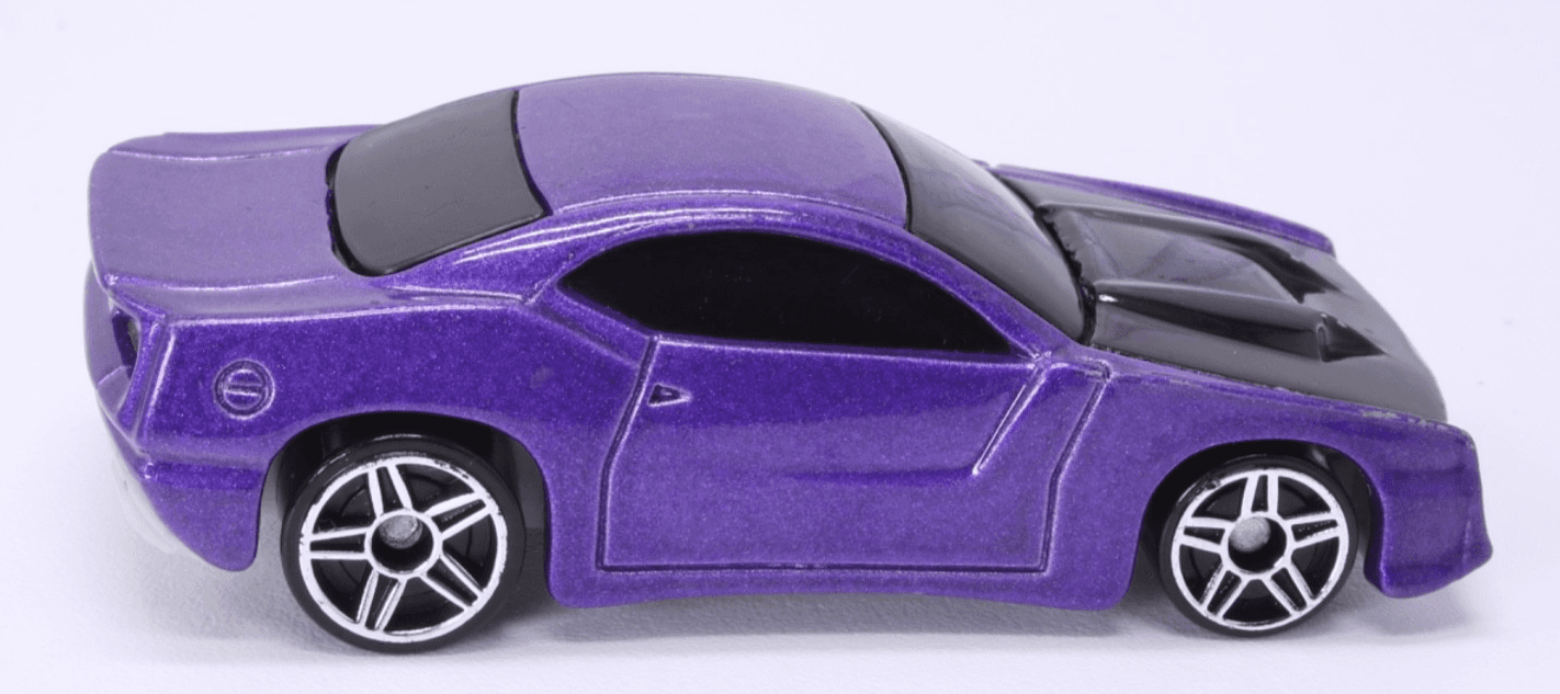 2004 Hot Wheels ~ McDonald's RAPID TRANSIT ~ Purple Coupe Diecast 1/64 - Thumbnail 3