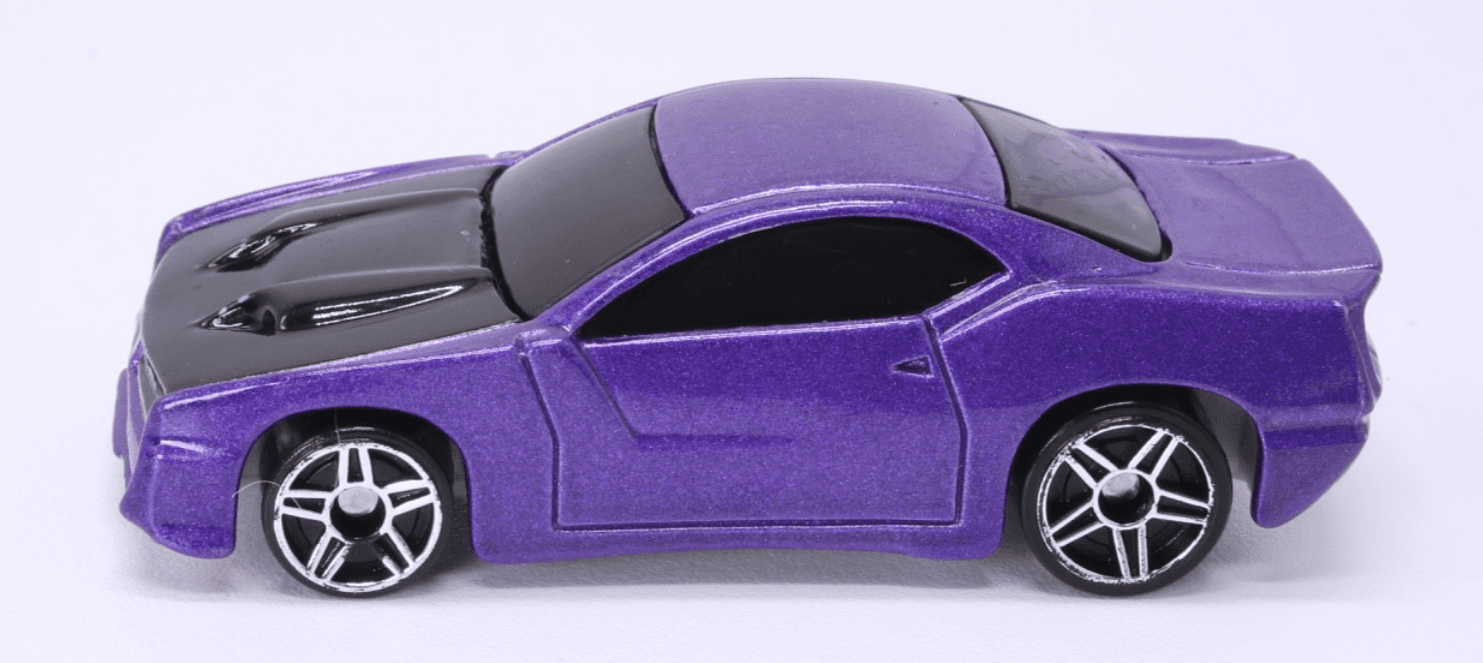 2004 Hot Wheels ~ McDonald's RAPID TRANSIT ~ Purple Coupe Diecast 1/64 - Thumbnail 4
