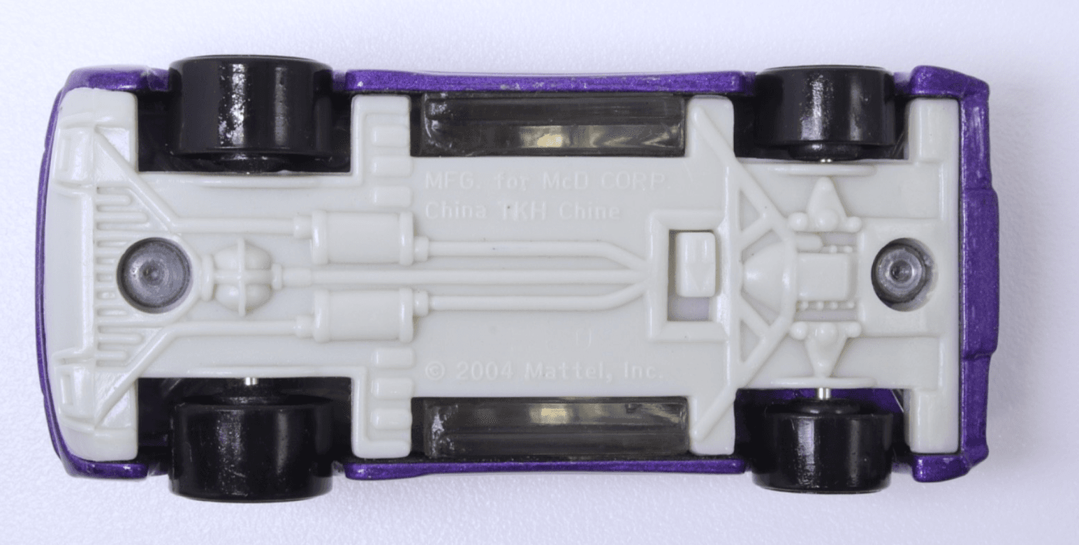 2004 Hot Wheels ~ McDonald's RAPID TRANSIT ~ Purple Coupe Diecast 1/64 - Thumbnail 10