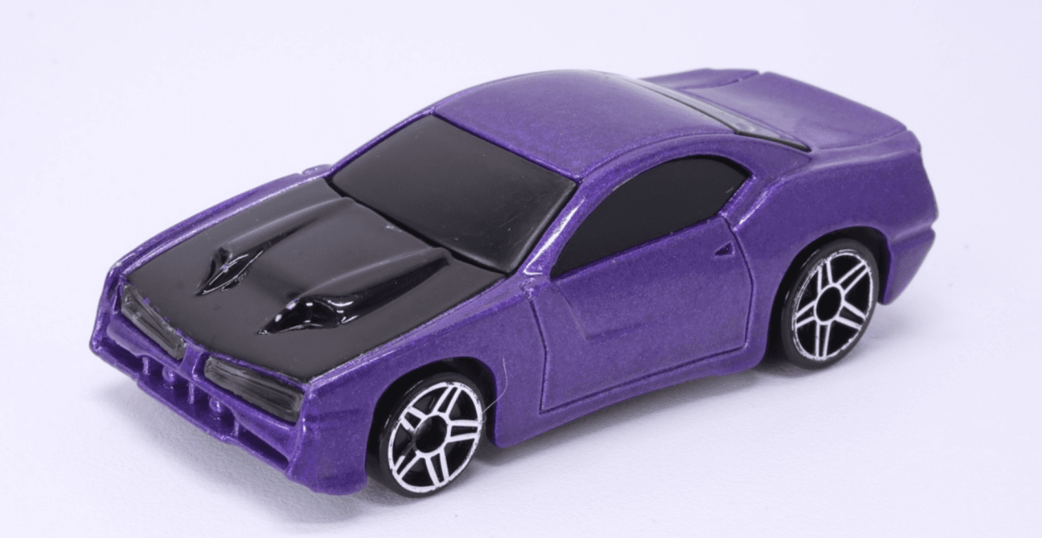 2004 Hot Wheels ~ McDonald's RAPID TRANSIT ~ Purple Coupe Diecast 1/64 - Thumbnail 2