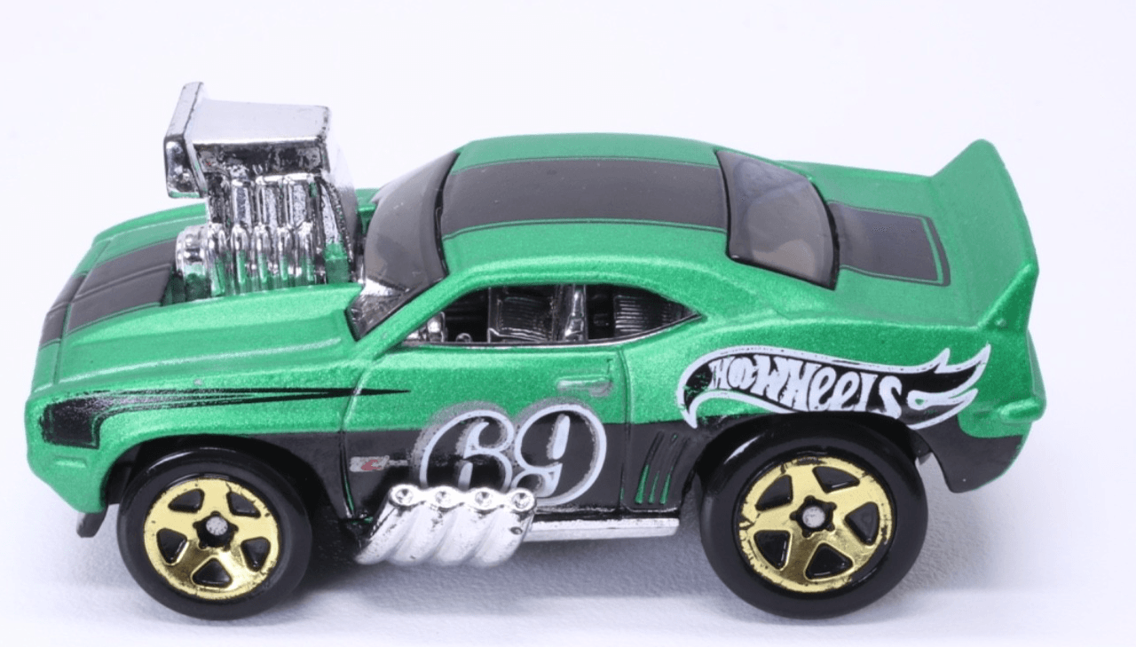 2017 Hot Wheels - 1969 CAMARO Z28 ~ Collector # 171/365 ~ Tooned 3/10 Diecast - Thumbnail 4