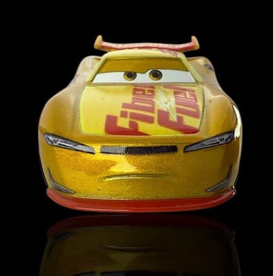 Disney Pixar Cars NASCAR Gogo Logano #22 Fiber Fuel Mattel - Thumbnail 3