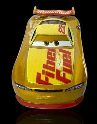 Disney Pixar Cars NASCAR Gogo Logano #22 Fiber Fuel Mattel - Thumbnail 6