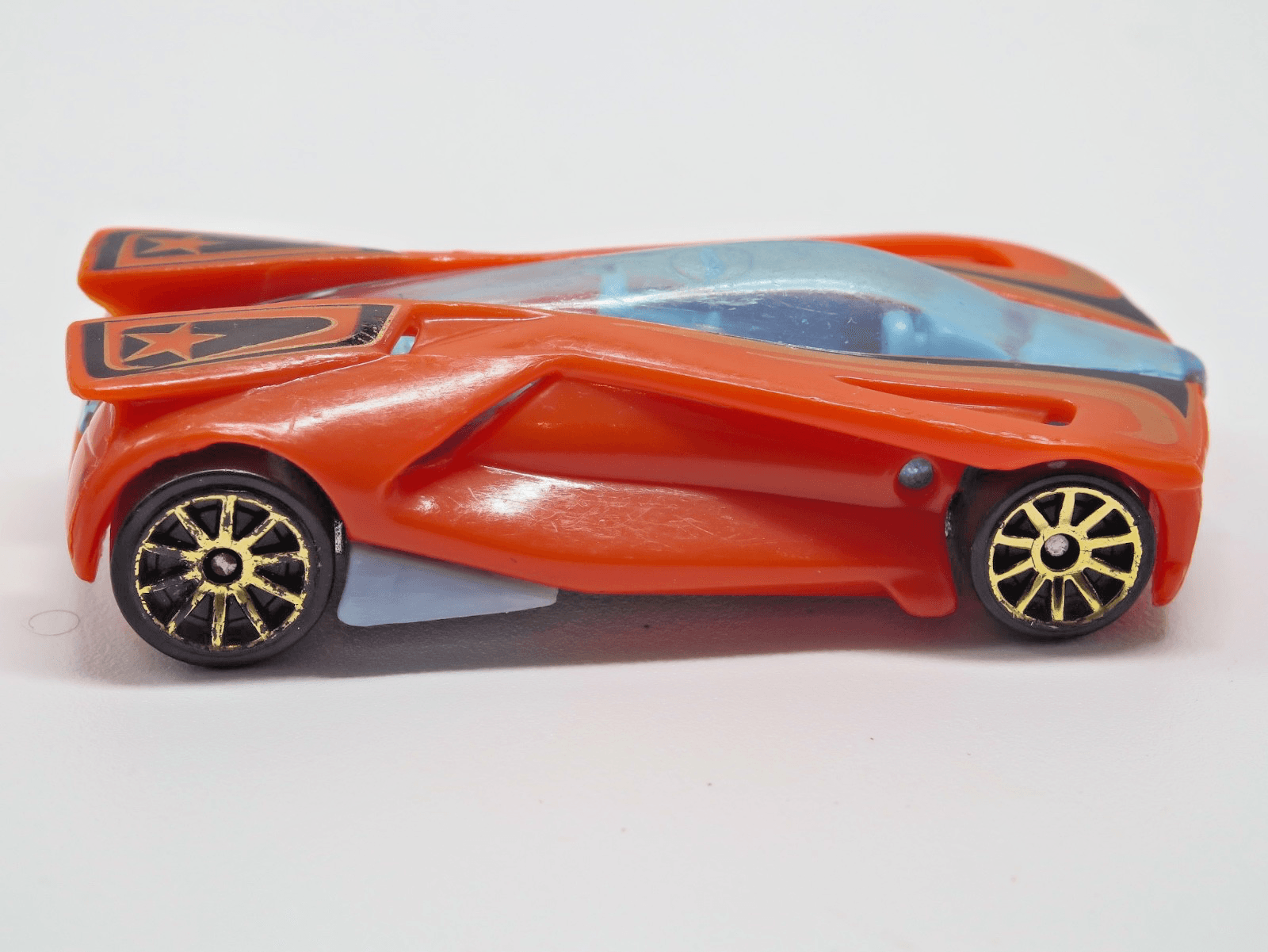 2007 Hot Wheels Track Stars ~ ANTHRACITE (117/180) ~ 1:64 Diecast Gold 10-Spoke - Thumbnail 3