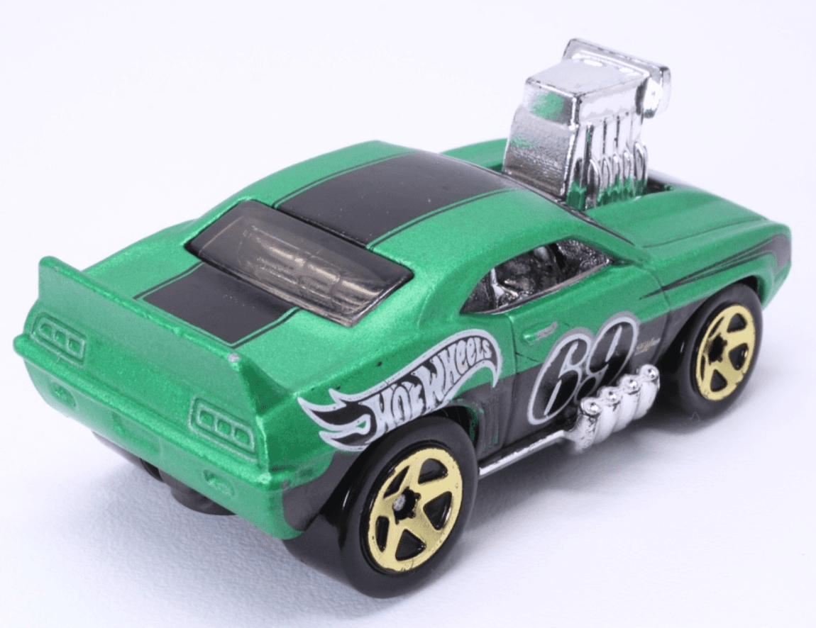 2017 Hot Wheels - 1969 CAMARO Z28 ~ Collector # 171/365 ~ Tooned 3/10 Diecast - Thumbnail 5