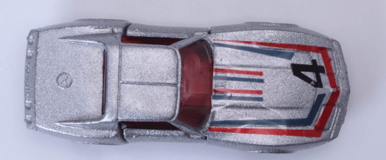 Yat Ming ~ CORVETTE STINGRAY ~ #1065 Hong Kong Diecast Car Silver - Thumbnail 13