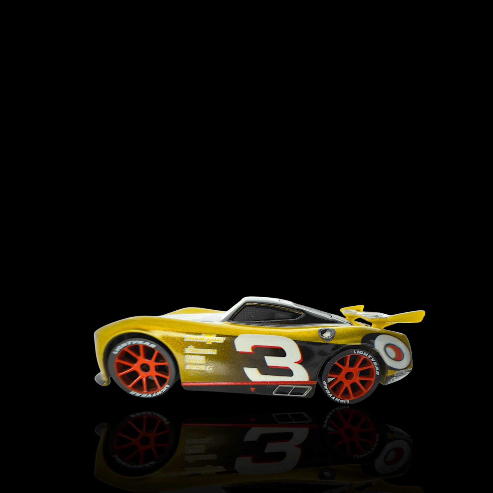Disney Pixar Cars Carstin “Ace” Dillon #3 NASCAR Metal Series 2021 - Thumbnail 3