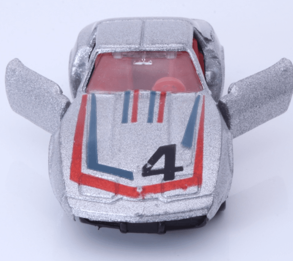 Yat Ming ~ CORVETTE STINGRAY ~ #1065 Hong Kong Diecast Car Silver - Thumbnail 7