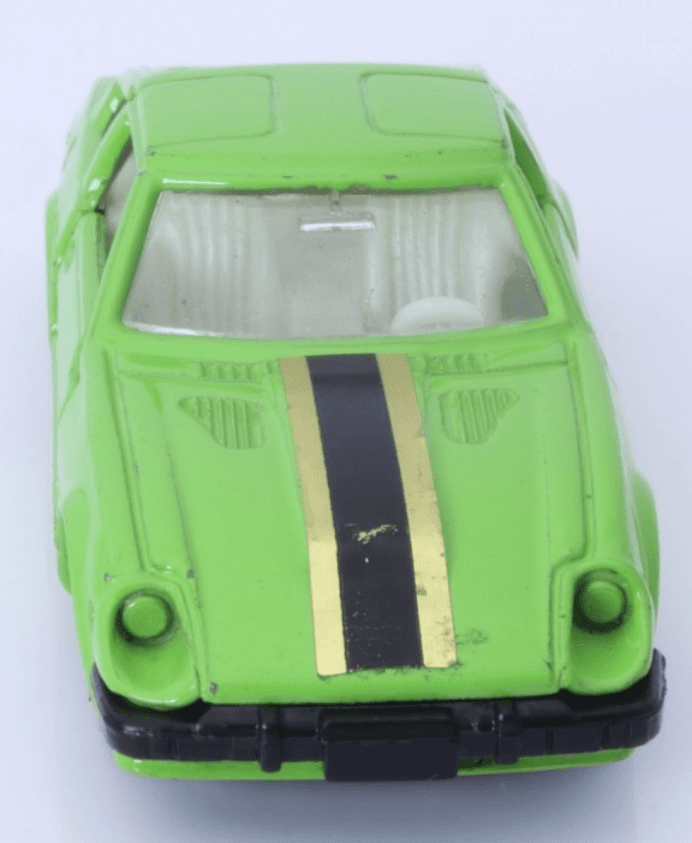 Unbranded ~ 1980s NISSAN FAIRLADY / 280Z-T DATSUN ~ 1/64 Diecast Lime Green HK - Thumbnail 7