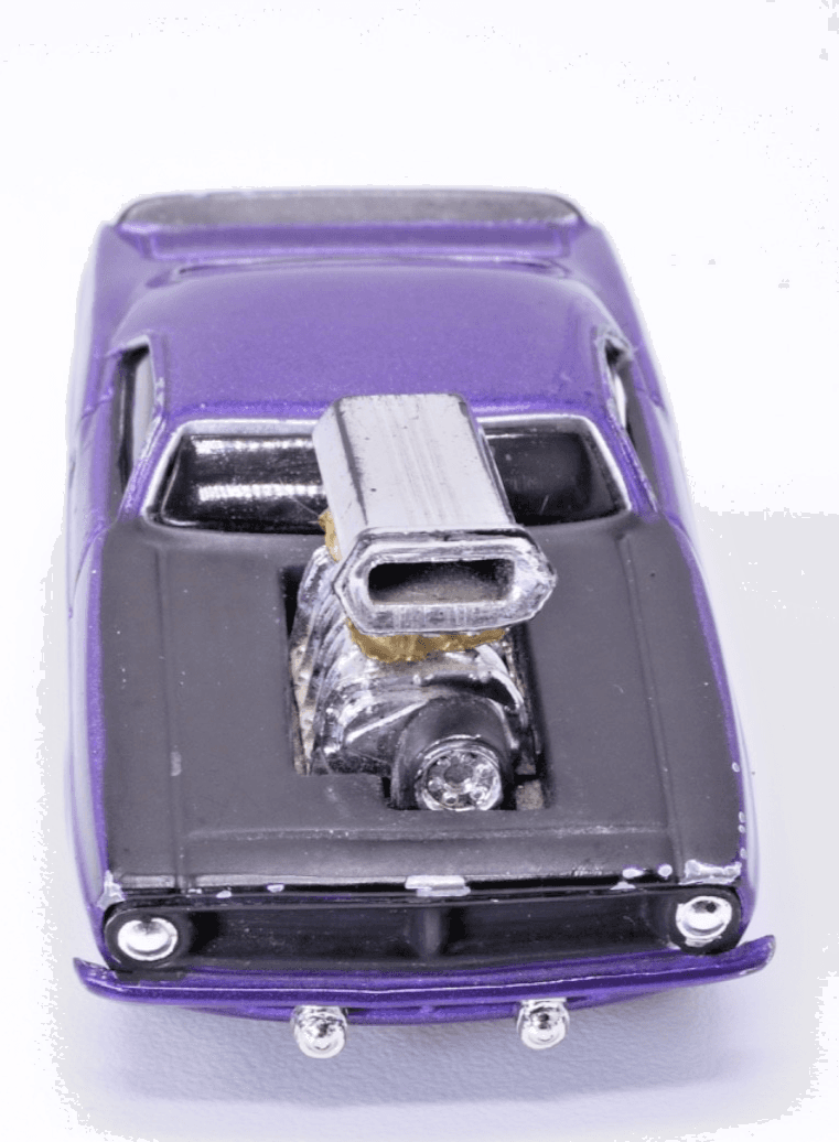 Muscle Machines Funline ~ 1970 PLYMOUTH CUDA ~ 1:64 Plum Crazy Purple Diecast - Thumbnail 8