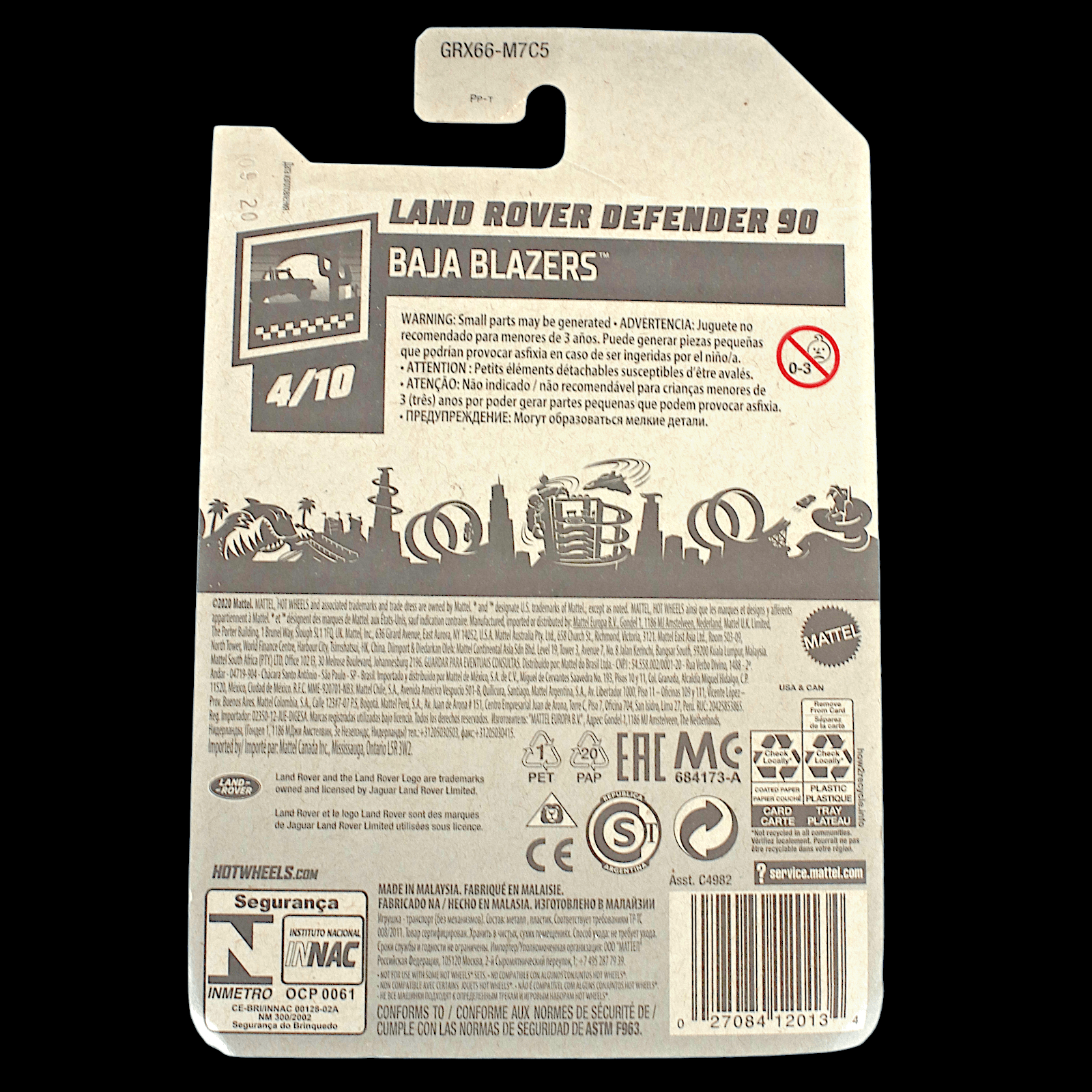 2023 Hot Wheels ~ LAND ROVER DEFENDER 90 (4/10) ~ 32/250 Diecast 1/64 - Thumbnail 2