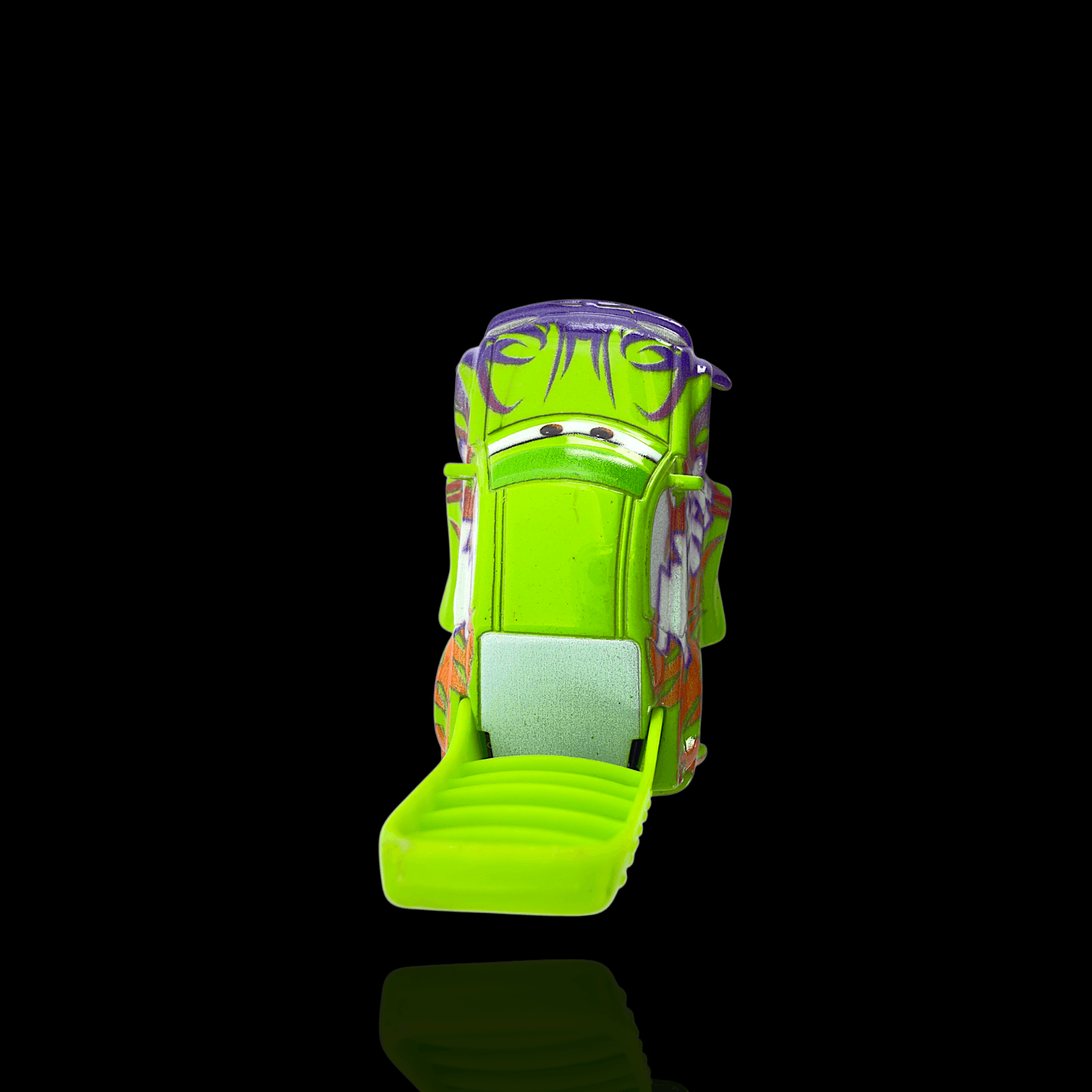 Disney Pixar Cars Wingo Tuners Diecast 1:55 Green Flames Spoiler Mattel - Thumbnail 6